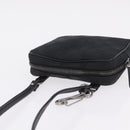 GUCCI GG Canvas Shoulder Bag Black Silver 120975 Auth 210848-6