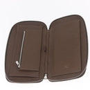 LOUIS VUITTON Taiga Organizer Atoll Travel Case Grizzly M30658 LV Auth 210856-15