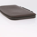 LOUIS VUITTON Taiga Organizer Atoll Travel Case Grizzly M30658 LV Auth 210856-6