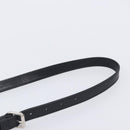 GUCCI GG Supreme Sherry Line Shoulder Bag PVC Black Silver 474139 Auth 210868V-9