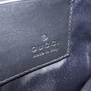 GUCCI GG Blooms Clutch Bag PVC Beige Silver 411691 Auth 210875A-16