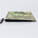 GUCCI GG Blooms Clutch Bag PVC Beige Silver 411691 Auth 210875A-5