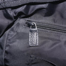 GUCCI GG Canvas Backpack Nylon Outlet Black Silver 510336 Auth 210877A-28