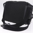 GUCCI GG Canvas Backpack Nylon Outlet Black Silver 510336 Auth 210877A-9