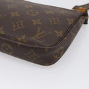 LOUIS VUITTON Monogram Pochette Accessoires Pouch M51980 LV Auth 210878A-10