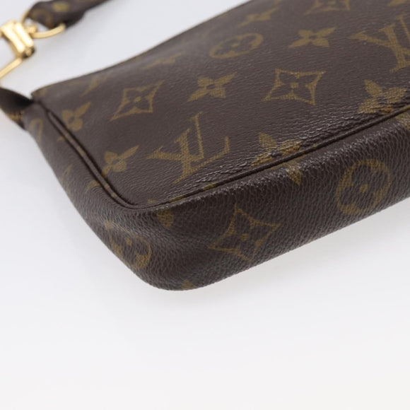 LOUIS VUITTON Monogram Pochette Accessoires Pouch M51980 LV Auth 210878A
