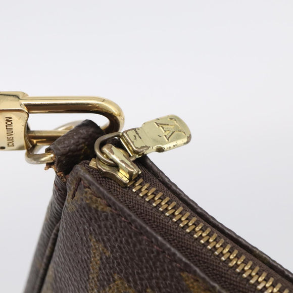 LOUIS VUITTON Monogram Pochette Accessoires Pouch M51980 LV Auth 210878A