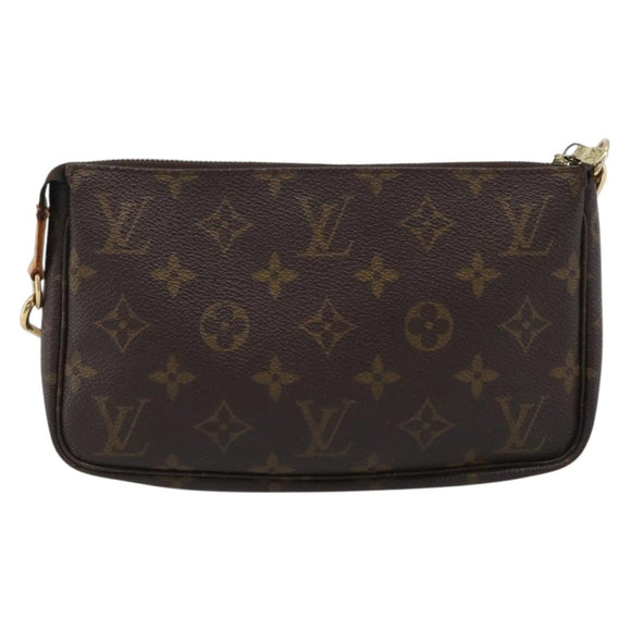 LOUIS VUITTON Monogram Pochette Accessoires Pouch M51980 LV Auth 210878A