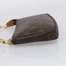 LOUIS VUITTON Monogram Pochette Accessoires Pouch M51980 LV Auth 210878A-4