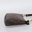LOUIS VUITTON Monogram Pochette Accessoires Pouch M51980 LV Auth 210878A-5