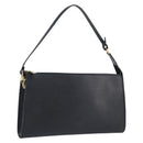 LOUIS VUITTON Epi Pochette Accessoires Pouch Black M52982 LV Auth 210879V-1