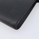 LOUIS VUITTON Epi Pochette Accessoires Pouch Black M52982 LV Auth 210879V-10