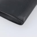 LOUIS VUITTON Epi Pochette Accessoires Pouch Black M52982 LV Auth 210879V-13