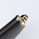 LOUIS VUITTON Epi Pochette Accessoires Pouch Black M52982 LV Auth 210879V-16