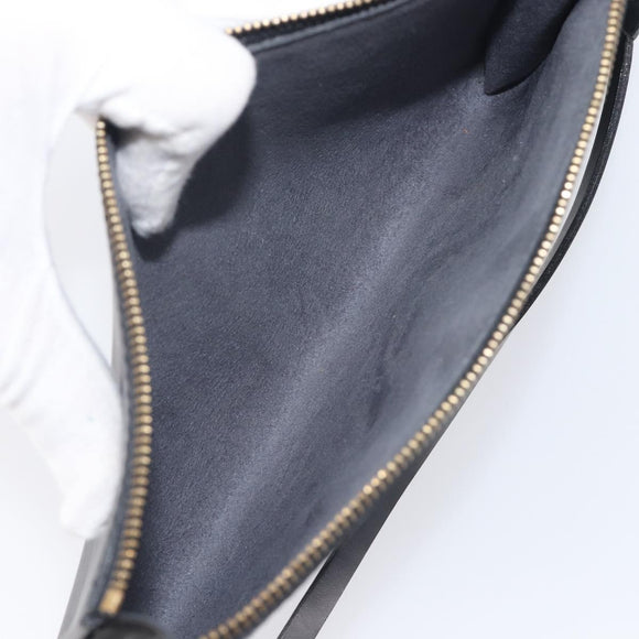 LOUIS VUITTON Epi Pochette Accessoires Pouch Black M52982 LV Auth 210879V