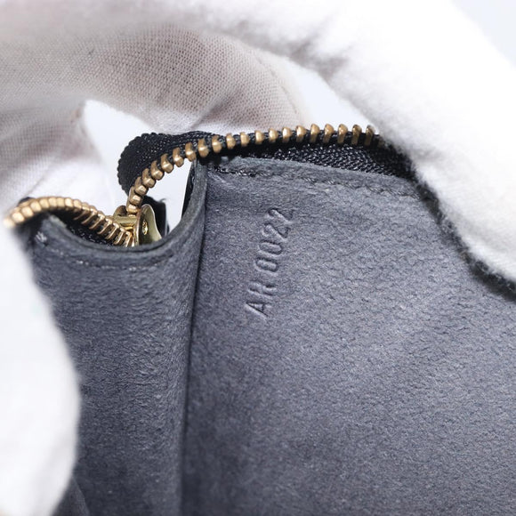 LOUIS VUITTON Epi Pochette Accessoires Pouch Black M52982 LV Auth 210879V