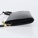 LOUIS VUITTON Epi Pochette Accessoires Pouch Black M52982 LV Auth 210879V-5