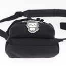 Balenciaga Shoulder Bag Canvas Black 656328 Auth 210880A-11