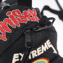 Balenciaga Shoulder Bag Canvas Black 656328 Auth 210880A-18