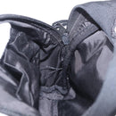 Balenciaga Shoulder Bag Canvas Black 656328 Auth 210880A-22
