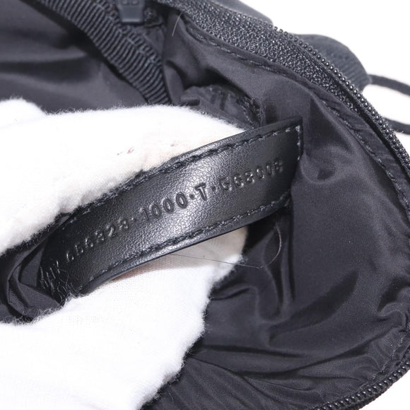Balenciaga Shoulder Bag Canvas Black 656328 Auth 210880A