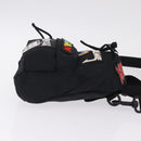 Balenciaga Shoulder Bag Canvas Black 656328 Auth 210880A-4