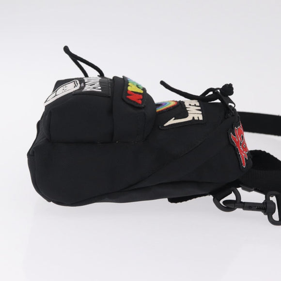 Balenciaga Shoulder Bag Canvas Black 656328 Auth 210880A