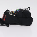 Balenciaga Shoulder Bag Canvas Black 656328 Auth 210880A-5