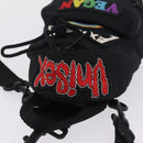Balenciaga Shoulder Bag Canvas Black 656328 Auth 210880A-6