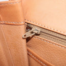 CELINE Macadam Canvas Hand Bag PVC Leather Brown Gold Auth 210885V-22