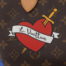 LOUIS VUITTON Monogram Patch Neverfull MM Tote Bag M43988 LV Auth 210894SAM-21