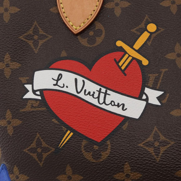 LOUIS VUITTON Monogram Patch Neverfull MM Tote Bag M43988 LV Auth 210894SAM