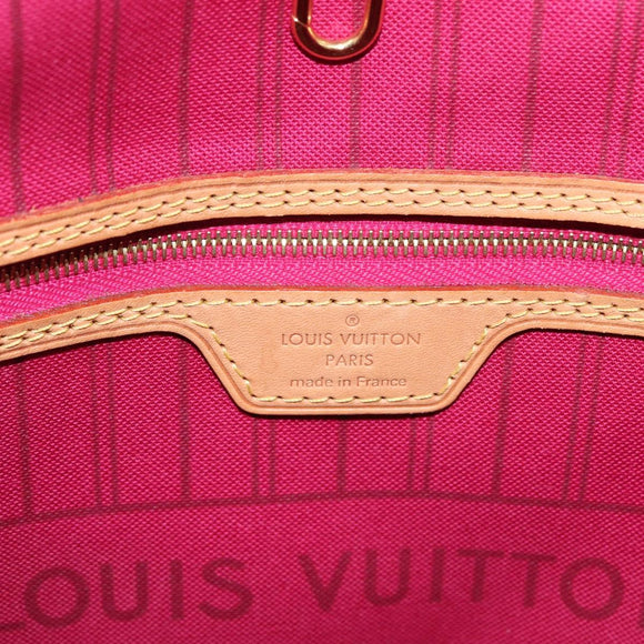 LOUIS VUITTON Monogram Patch Neverfull MM Tote Bag M43988 LV Auth 210894SAM