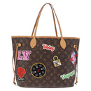 LOUIS VUITTON Monogram Patch Neverfull MM Tote Bag M43988 LV Auth 210894SAM-13