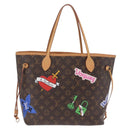 LOUIS VUITTON Monogram Patch Neverfull MM Tote Bag M43988 LV Auth 210894SAM-2