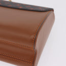 LOUIS VUITTON Catgram Sac Twist MM Shoulder Bag Marron M44408 LV Auth 210899SAM-14