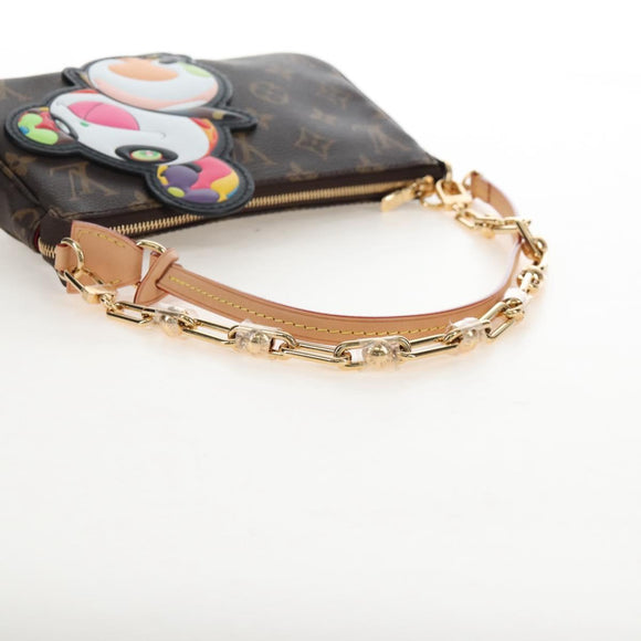 LOUIS VUITTON Panda LVxTM Pochette Accessoires Bag M13440 LV Auth 210905SM
