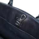 LOUIS VUITTON Monogram City Steamer MM Hand Bag Noir Silver M42347 Auth 210906SM-22