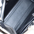 LOUIS VUITTON Monogram City Steamer MM Hand Bag Noir Silver M42347 Auth 210906SM-24