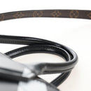 LOUIS VUITTON Monogram City Steamer MM Hand Bag Noir Silver M42347 Auth 210906SM-8