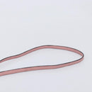 Miu Miu Madras Shoulder Bag Leather Pink Gold Auth 210911-9