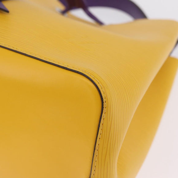 LOUIS VUITTON Epi Neo Noe BB Shoulder Bag citron M54369 LV Auth 210915SAV