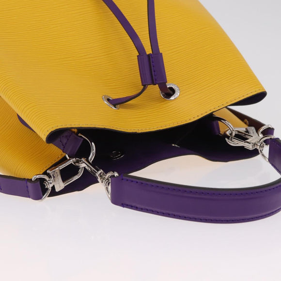 LOUIS VUITTON Epi Neo Noe BB Shoulder Bag citron M54369 LV Auth 210915SAV