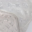 LOUIS VUITTON Monogram Shimmer Halo Bag Silver Argent M95819 LV Auth 210920M-12