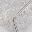 LOUIS VUITTON Monogram Shimmer Halo Bag Silver Argent M95819 LV Auth 210920M-13