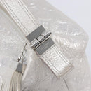 LOUIS VUITTON Monogram Shimmer Halo Bag Silver Argent M95819 LV Auth 210920M-15