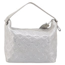 LOUIS VUITTON Monogram Shimmer Halo Bag Silver Argent M95819 LV Auth 210920M-3