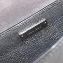 Miu Miu Shoulder Bag Leather Silver Auth 210923A-18