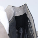 Miu Miu Shoulder Bag Leather Silver Auth 210923A-20