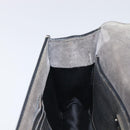 Miu Miu Shoulder Bag Leather Silver Auth 210923A-21